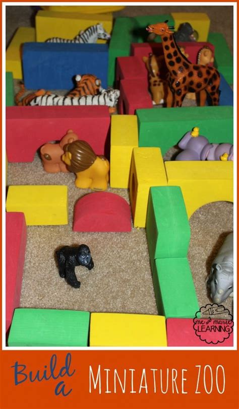 Build a Miniature Zoo  Toddler Activity   Me & Marie Learning | Lovely ...