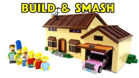 Build & Smash   LEGO Simpsons House  71006   YouTube