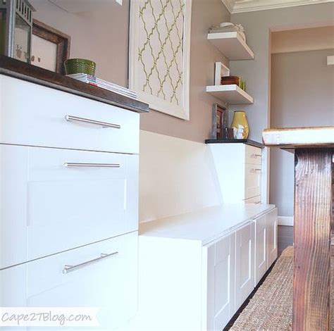 Build Your Own Banquette — With Ikea Cabinets! | DIY ...