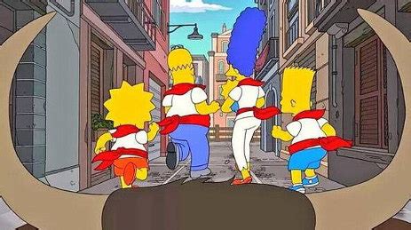 Bull running and bribes: Spain in The Simpsons   The Local