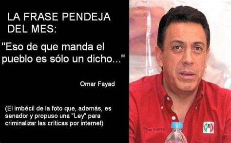 Buró de crédito de políticos Mexicanos: Omar Fayad