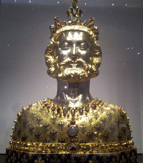Busto de Carlomagno | Arte de la Baja Edad Media | Baja ...