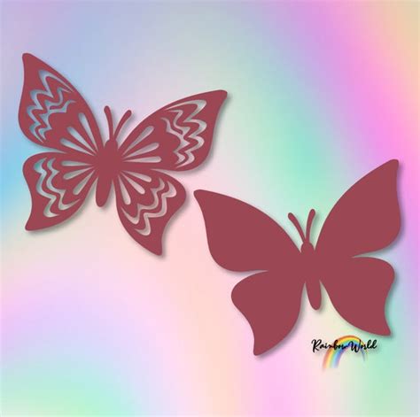 Butterfly SVG archivos para cricut Mariposa Vector imágenes | Etsy