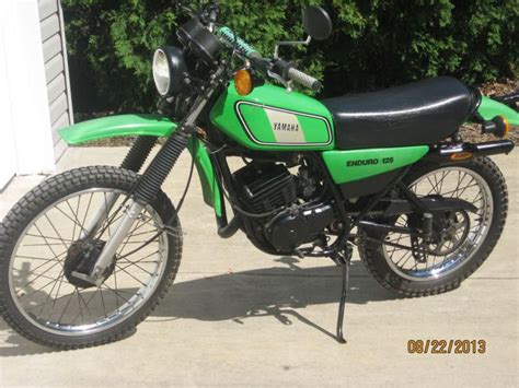 Buy 1978 yamaha 125 enduro NO RESERVE on 2040 motos