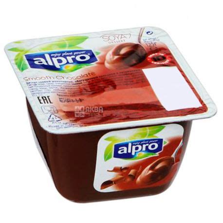 Buy Alpro Smooth Chocolate, 125g, Chocolate soy dessert ...