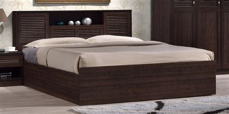 Buy Bolton King Size Bed with Storage in Wenge Finish by ...