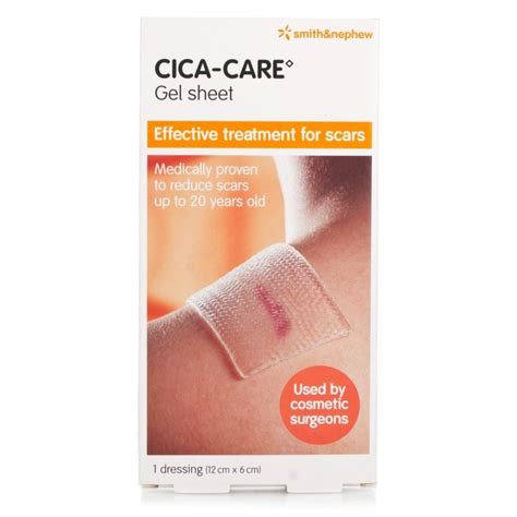 Buy Cica Care Silicone Gel Sheet 12cm x 6cm | Chemist Direct