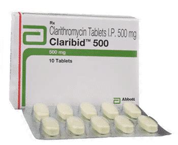 Buy Claribid  Clarithromycin  500 mg   New PharmaOffshore