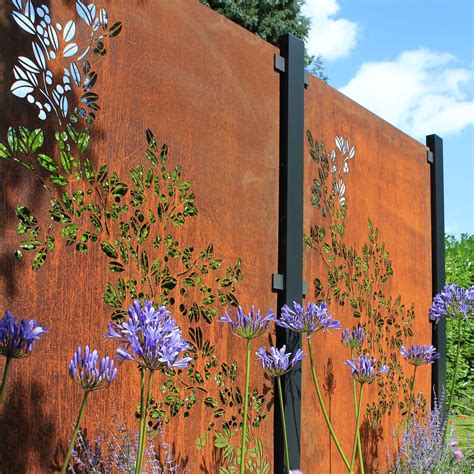 Buy Garden Screen Panels | Contemporary Metal Fencing ...