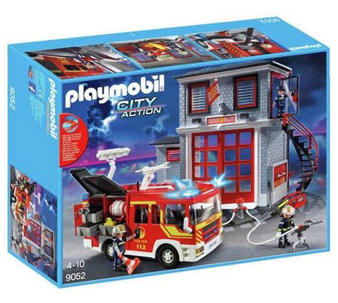 Buy Playmobil 9052 City Action Fire Station Super Set at ...