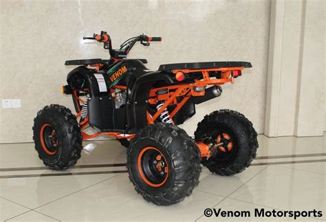 Buy Venom Gas Kids 125cc ATV Grizzly Quad 4 Wheeler VTT in ...