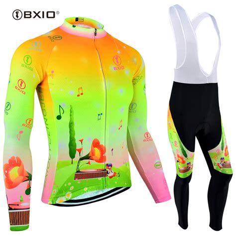 BXIO Ropa Ciclismo Mtb Women Cycling Jersey Long Sleeves ...