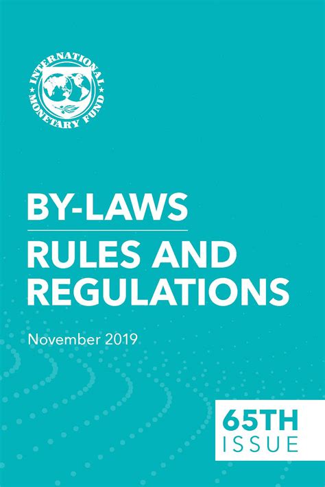 By Laws, Rules and Regulations of the International ...