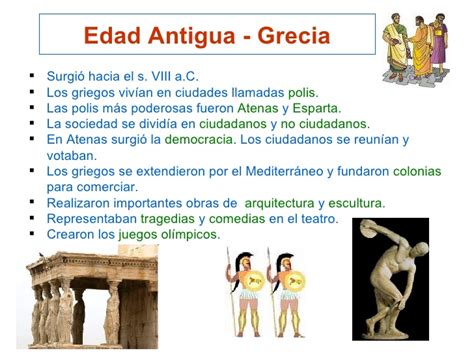 C.E.I.P José de Echegaray  Ensanche de Vallecas : Edad Antigua: GRECIA