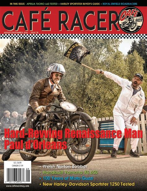 Café Racer   August September 2021 PDF download free