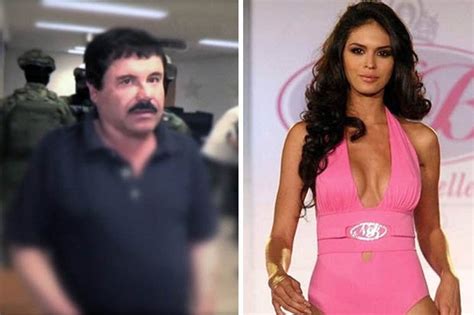 Caged drug lord El Chapo visited by beauty queen lover in ...