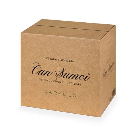 Caja de cartón Kraft para embalaje de vino & CAJAS PARA ...