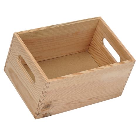 Caja de madera BASIC Ref. 13909154   Leroy Merlin