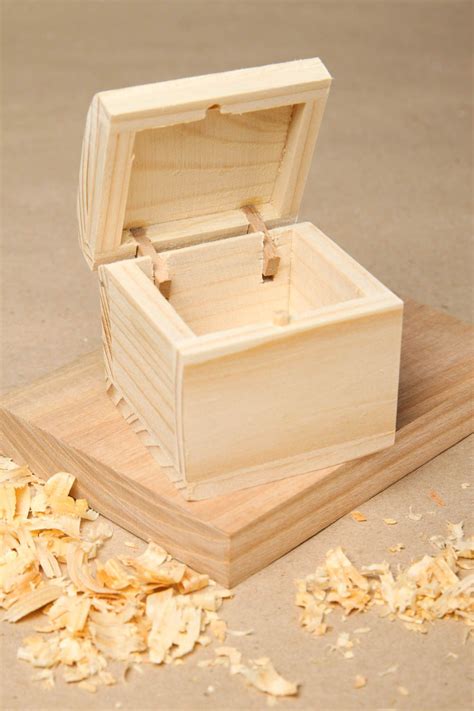 Caja de madera para decorar artesanal artículo para pintar ...