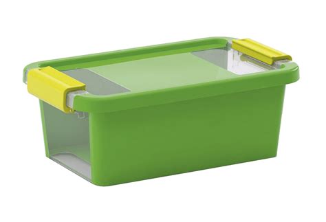 Caja de plástico verde BIBOX Ref. 15005312   Leroy Merlin