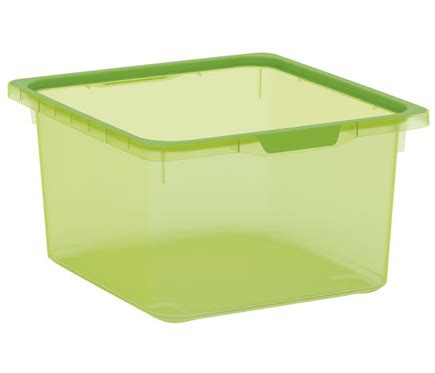 Caja de plástico verde KISKREO VERDE Ref. 17618615   Leroy ...