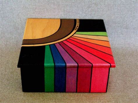 Caja madera pintada 8 | Handspire