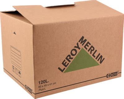Cajas de cartón · LEROY MERLIN