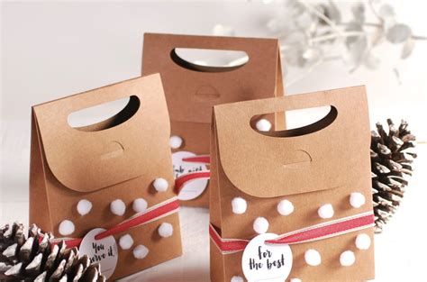Cajas de cartón para regalos de Navidad   Ideas para ...