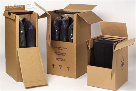 Cajas ropero: un plus para traslados de ropa   Mudanza.com.ar