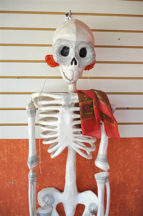 Calaca Mexicana Mexican Skeleton | Wood skeleton from San ...