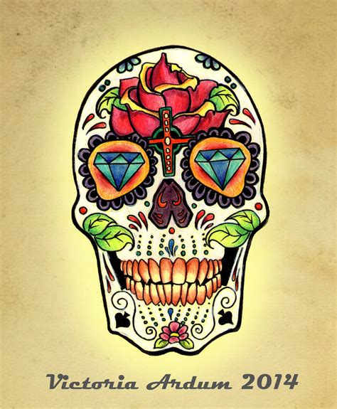Calaca Mexicana tattoo design by VictoriadeArdum on DeviantArt