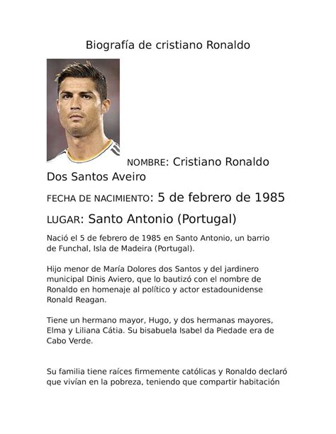 Calaméo   Biografía De Cristiano Ronaldo