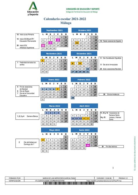 Calaméo   Gráfico Del Calendario Escolar Provincia De ...