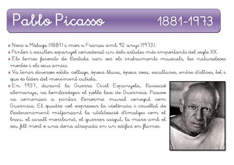 Calaméo   Pablo Picasso Biografia i fotos