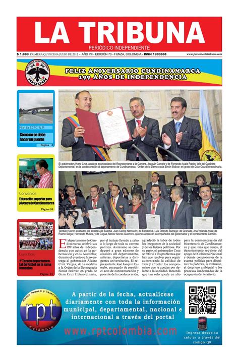 Calaméo   periódico La Tribuna edición 73
