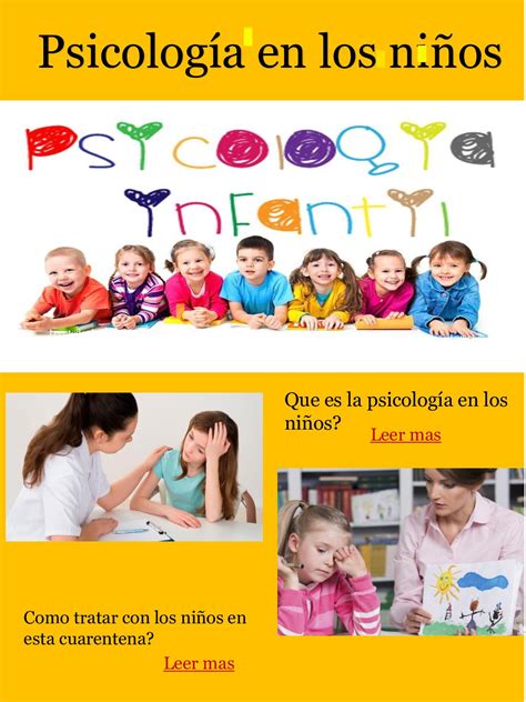 Calaméo   Revista psicologia en los niños