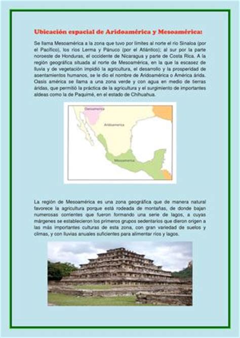 Calaméo   Ubicación espacial de Aridoamérica y Mesoamérica.