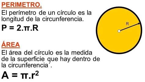 Calcula la longitud de cada circunferencia y el area del circulo ...