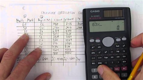 CALCULATE CORRELATION COEFFICIENT BY HAND   YouTube