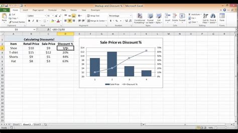 Calculate Discount Percentage in Excel   YouTube