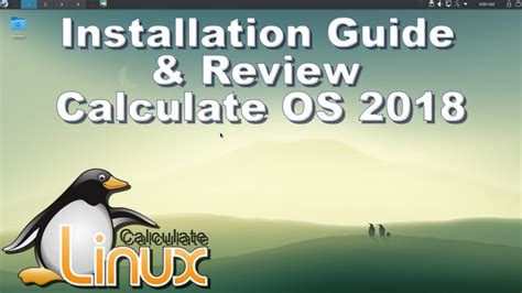Calculate Linux OS 2018 Full Installation Guide   YouTube