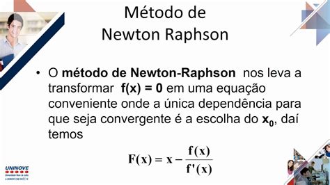 Cálculo Numérico Newton raphson   YouTube