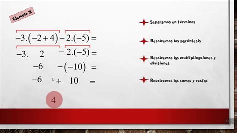 Cálculos combinados N° Enteros 1° Parte   YouTube