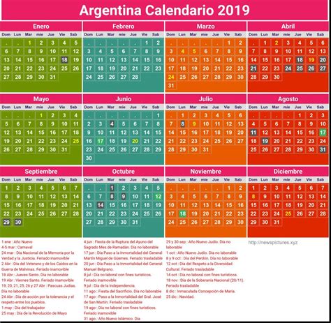 Calendario 2019 Mexico Dias Feriados Más Reciente ...