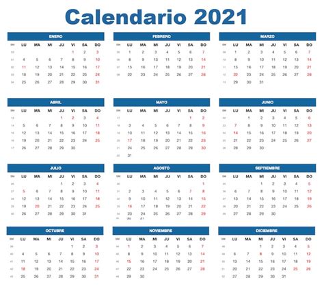 Calendario 2021   Festivos 2021   Calendario Colombia