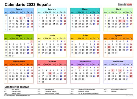Calendario 2022   Calendarpedia