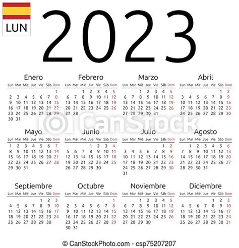 Calendario 2023 Excel De Lunes A Domingo IMAGESEE