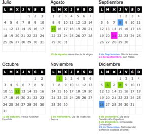 calendario asturias 2016 Archivos   Opcionis.com