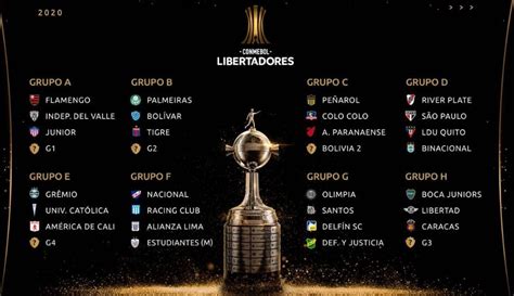 Calendario Copa Libertadores 2020 | Fixture y Resultados