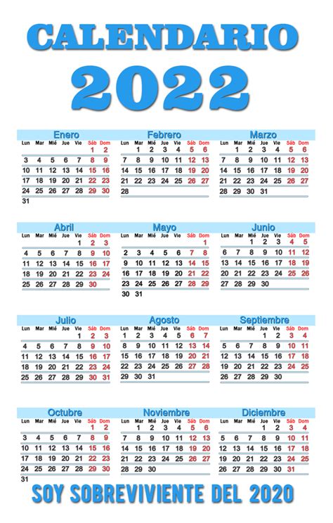 Calendario de bolsillo 2022   Calendarios 2022 editables en Photoshop